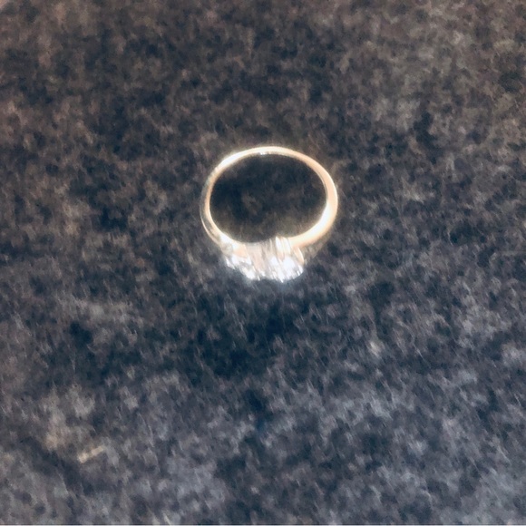 2 white gold filled rings and a lot of natural gem stones with precious stone - Picture 11 of 11